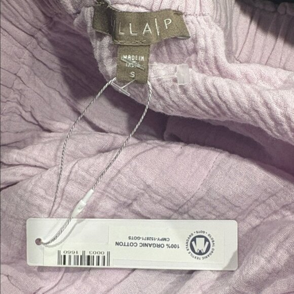 Lilla P Organic Cotton Short Skirt With Pockets In Orchid Size Small NEW - Picture 6 of 6